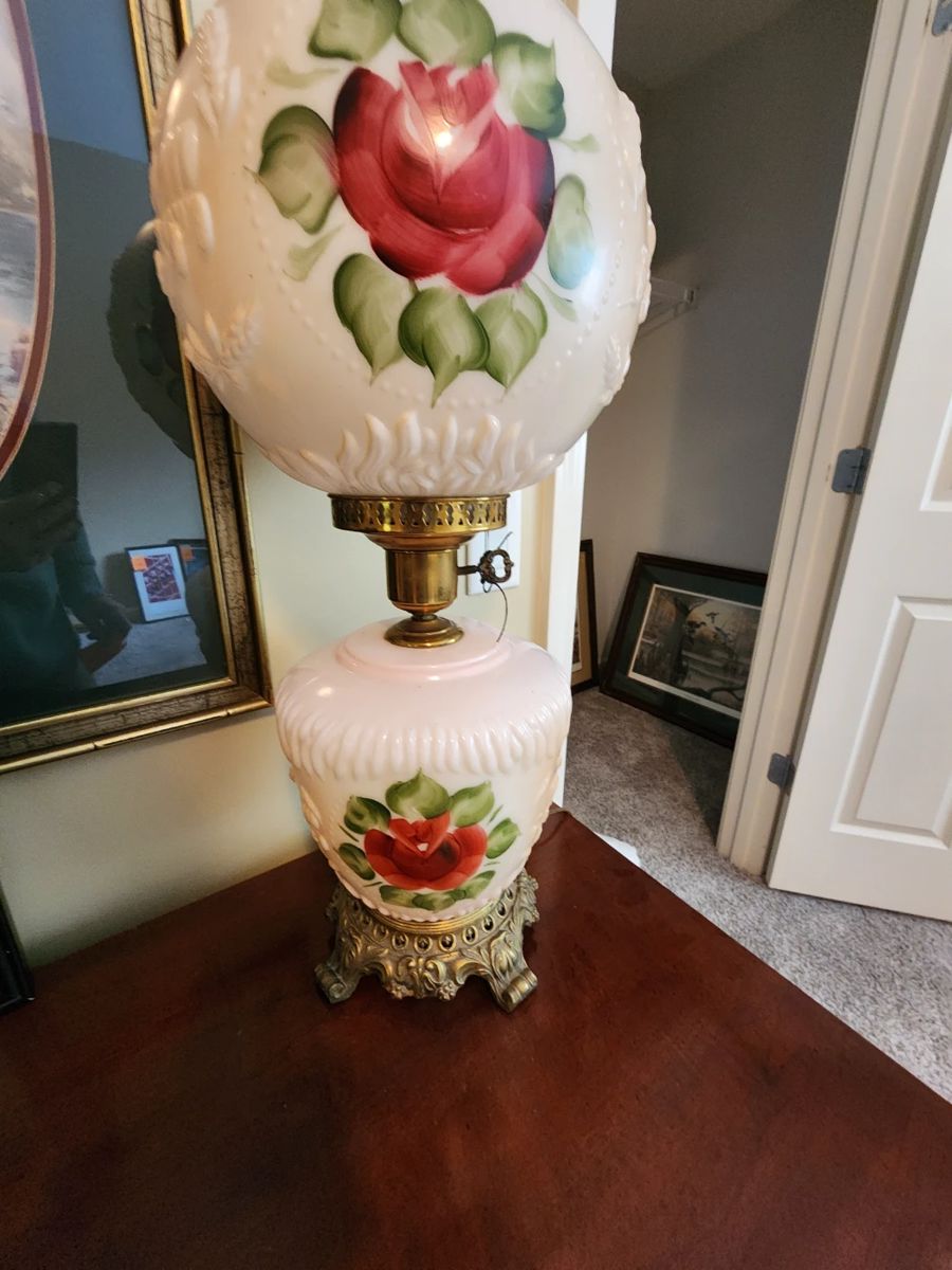 Covered Wagon gone with the wind lamp