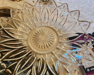 Crystal platter