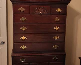 Link Taylor Heritage Solid Mahogany High boy