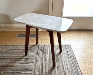 Article Furniture Marble-Top Side Table