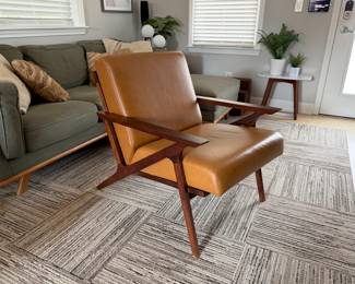 Article Furniture Leather Lounge Chair