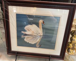 Sandy Brindle original artwork framed 