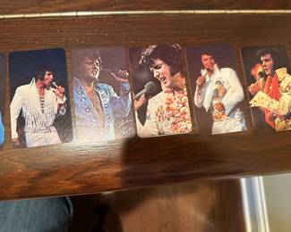 Vintage Elvis baseball cards