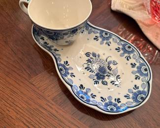 Delft blue and white, most is hand painted