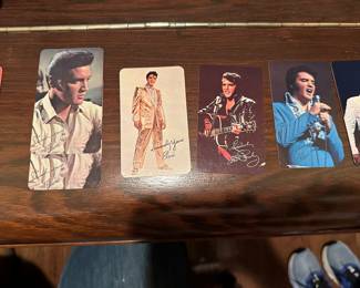 Vintage Elvis baseball cards