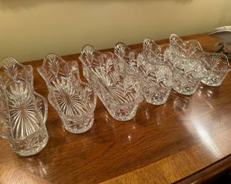 shannon crystal flatware holders