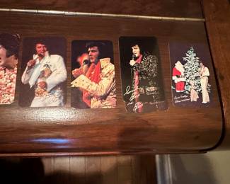 Vintage Elvis baseball cards