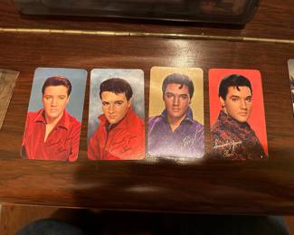 Vintage Elvis baseball cards