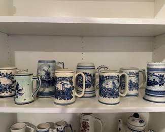 Delft blue and white, most is hand painted