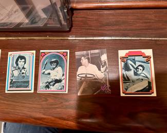 Vintage Elvis baseball cards