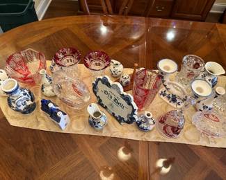 Delft blue and white, most is hand painted