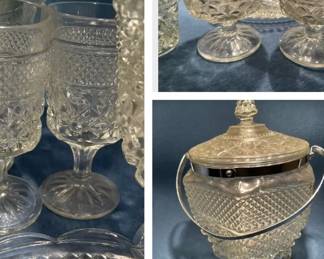 Anchor Hocking Wexford Waffle Bar Variety