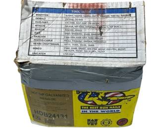 Case Of Galvanized Gun Nails