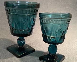 Teal Indiana Glasses 9 Small 7 Large