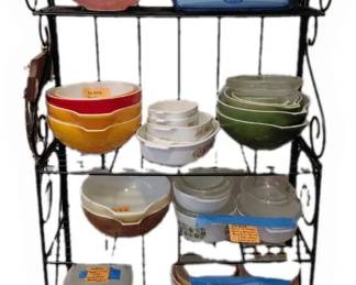 Wrought Iron Bakers Rack