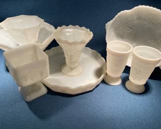 Transparent Milk Glass