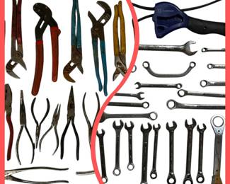 Channel Locks, Pliers, Fixed Wrenches