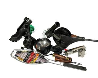 Fishing Supplies Scopes, Trolling Reel, Rod Holders, Nets, Spotlight