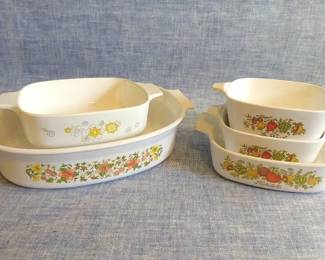 Corningware Floral Bouquet, Indian Summer Spice Of Life