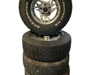 Keeper Products Nitro Wheels And BF Goodrich All Terrain Tires