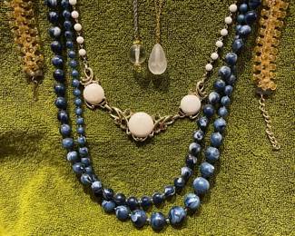 Unique And Wearable Jewelry White Blue Light Orange