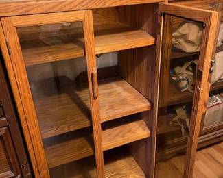 Glass Stereo Cabinet