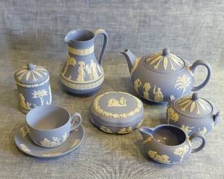 Wedgwood Blue Jasper Collection With Unique Pieces
