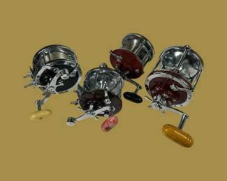 Vintage Fishing Reels Four Penn Reels