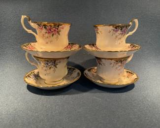Royal Albert Balmoral Bone China Tea Cups