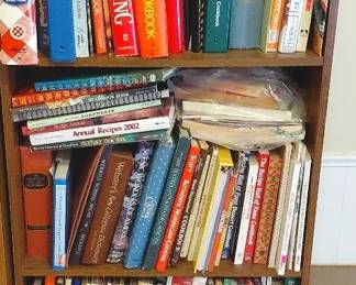 Pick The Bookshelf And Boxes TWO Cookbooks