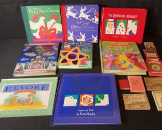 Vintage Childrens Mini Books And Popup Books