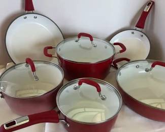Bialetti Red Pots And Pans