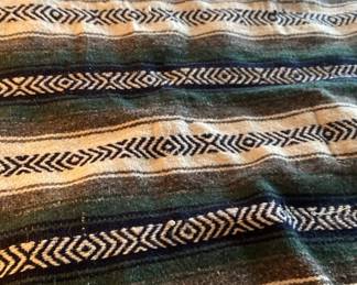 Four Mexican Sarape Blankets
