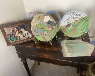 Hand Painted Decorative Plates