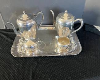 FB Rogers Silver Co Tea Set