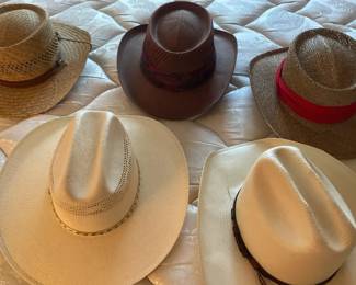 Mens Western Straw Hats