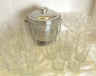 Vintage Etched Glasses