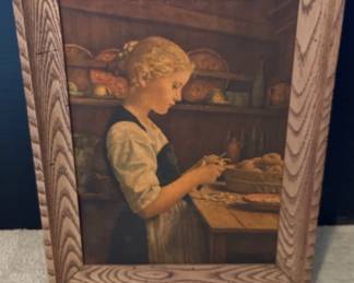 Albert Anker Signed Painting 