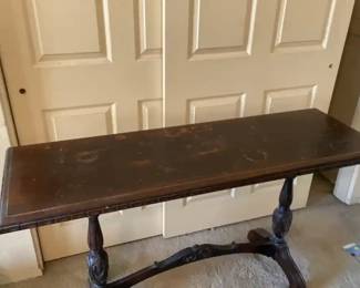 Old Console Table