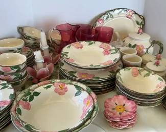 Franciscan Desert Rose China