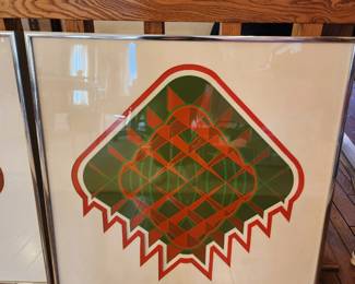 Billy Ray Hastings, Screen print,
Signed and numbered