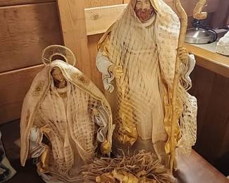 Paper Mache Nativity
