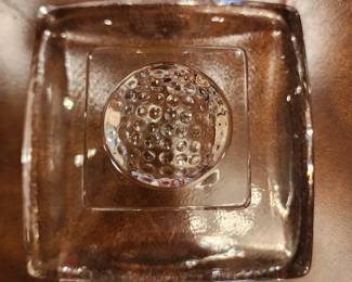 Costa Boda Gold Ball Holder