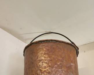 Huge copper pot