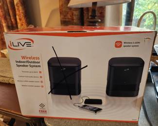 ILive wireless indoor/outdoor speaker system