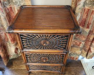 Rattan Cabinet