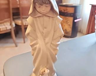 Retired, 1982 Lladro, Boy w/ Dog