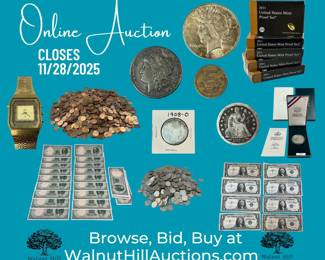 Citizen Analog Digital Watch, Coins, Currency