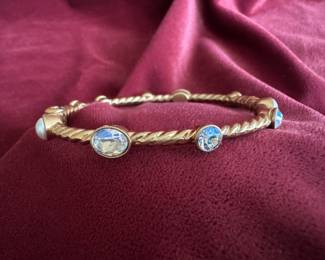 **New Item**Lot#129 $25 Brighton hinged bangle