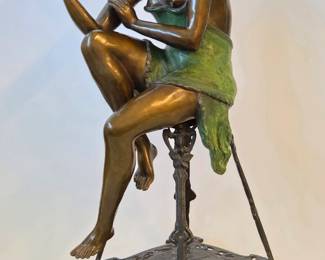 Art Deco bronze sculpture